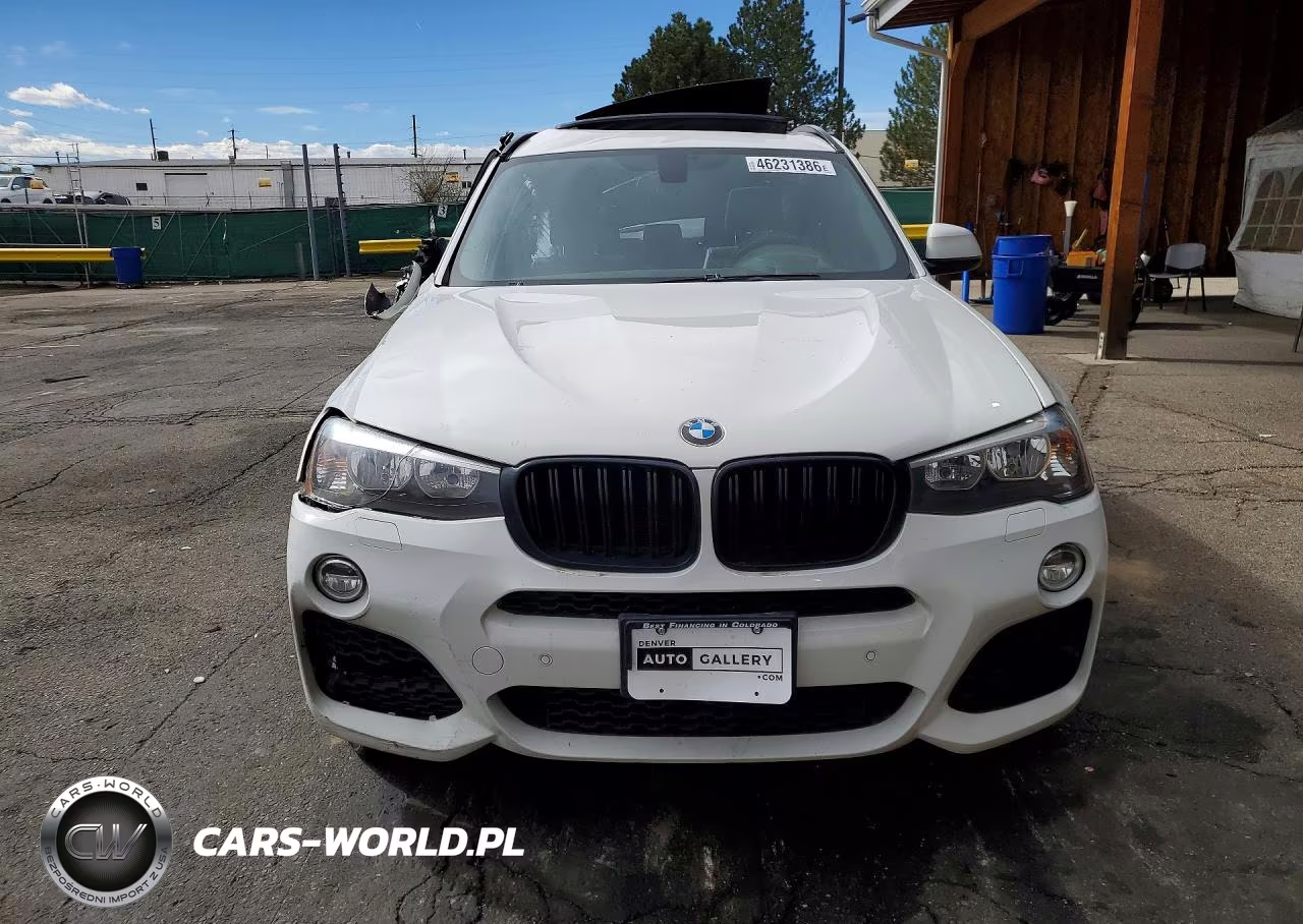 2017 BMW X3 xDrive28I VIN:5UXWX9C30H0W75423 - 5