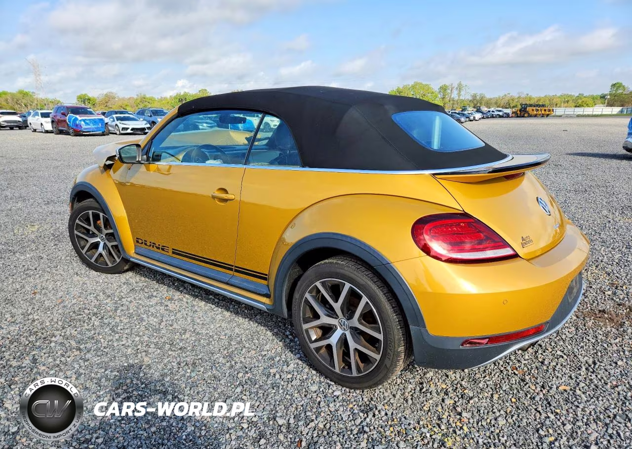 2017 Volkswagen Beetle Dune VIN:3VWT17AT7HM808797 - 2