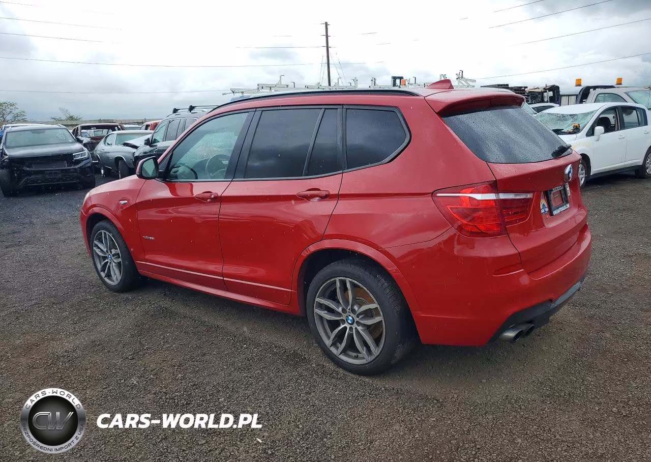 2016 BMW X3 xDrive35I VIN:5UXWX7C54G0R17652 - 2