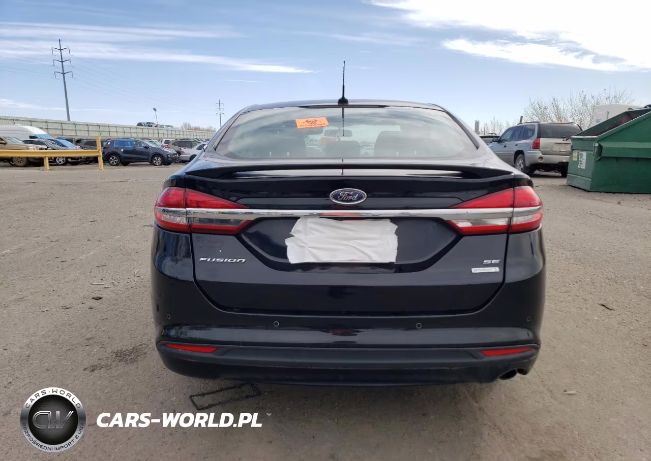 2017 Ford Fusion Se VIN:3FA6P0HD8HR349857 - 6