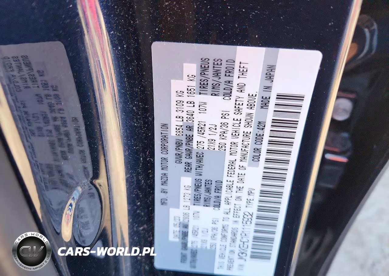 2024 Mazda Cx-90 Premium Plus VIN:JM3KKEHC1R1115932 - 13