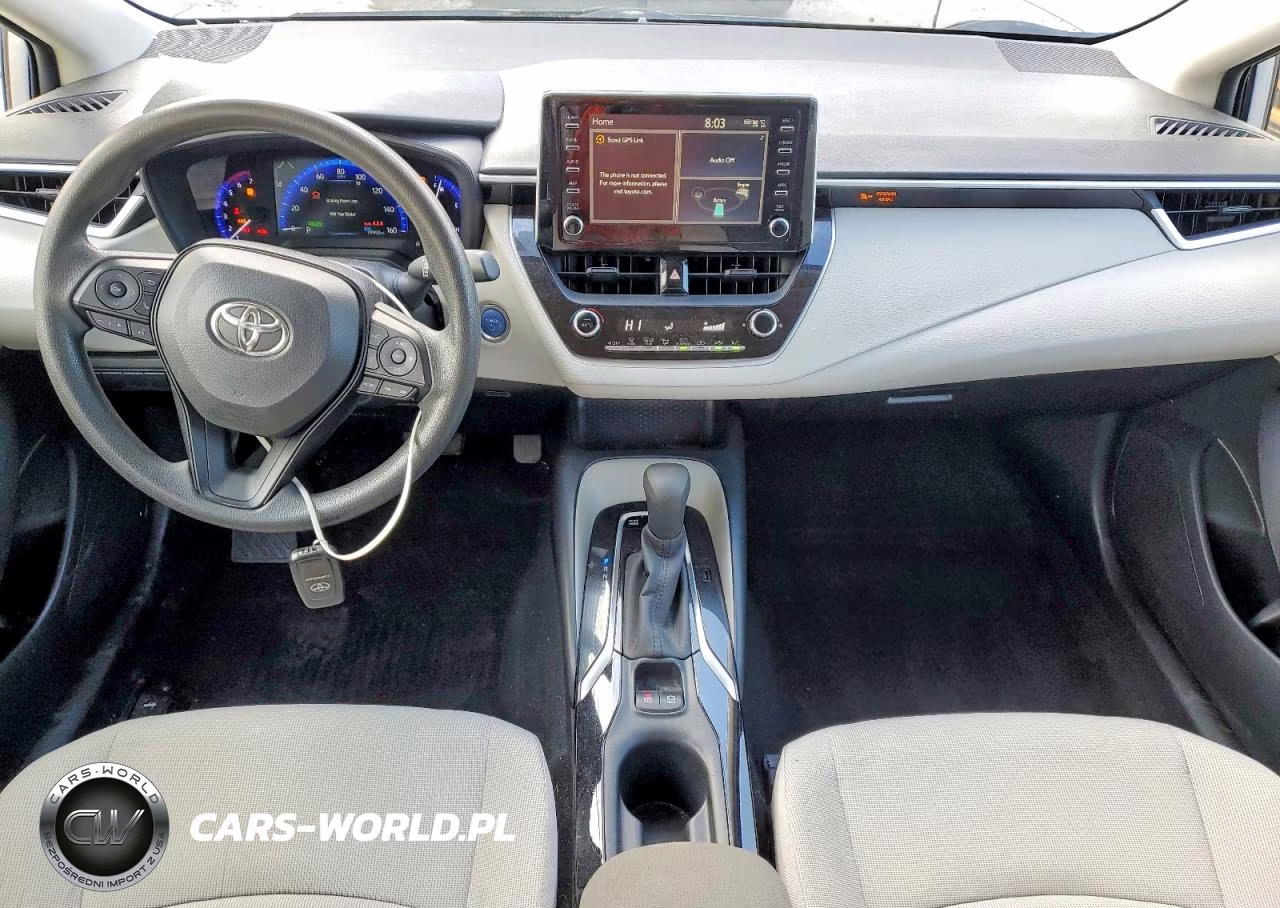 2020 Toyota Corolla Hybrid Le VIN:JTDEBRBE5LJ001625 - 8