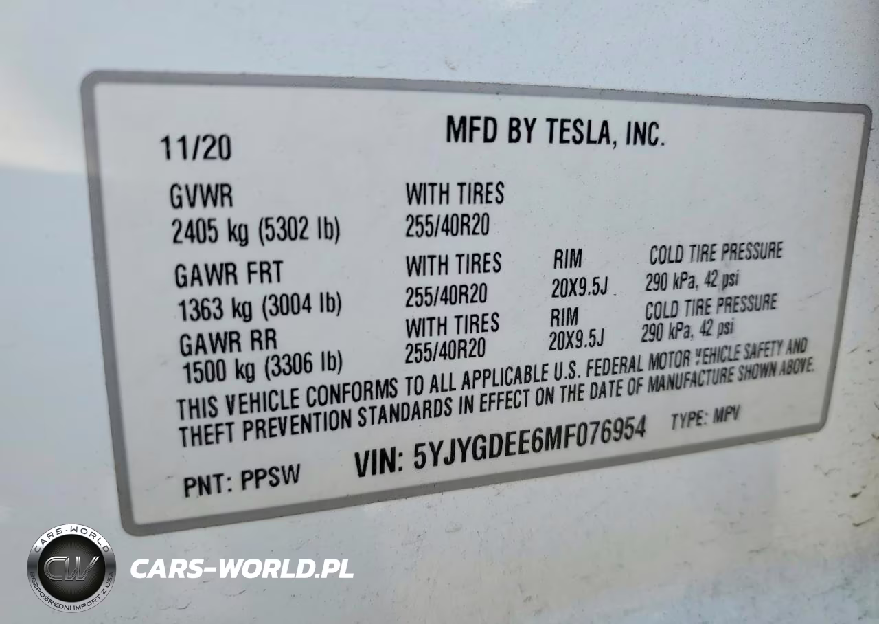 2021 Tesla Model Y VIN:5YJYGDEE6MF076954 - 13