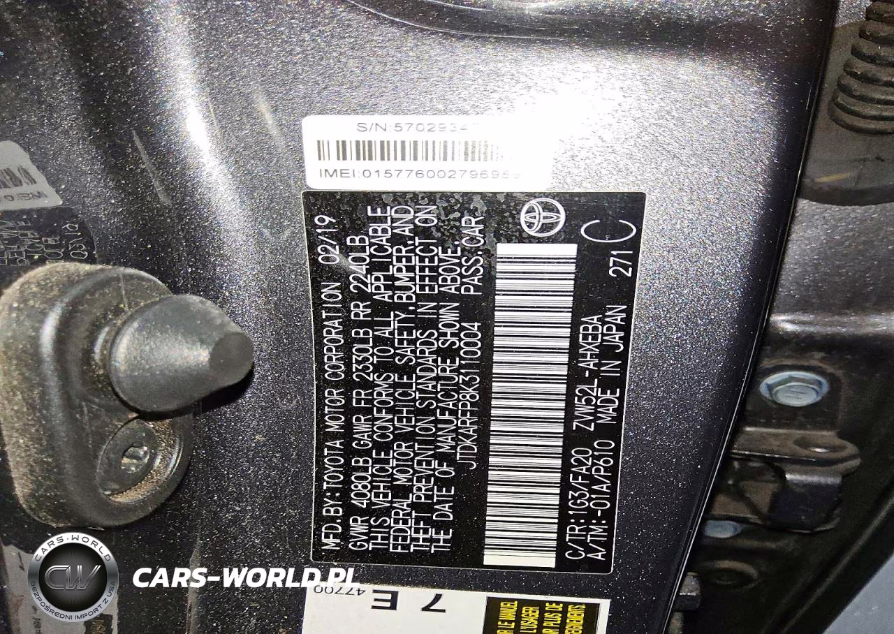 2019 Toyota Prius Prime Plus VIN:JTDKARFP8K3110004 - 13