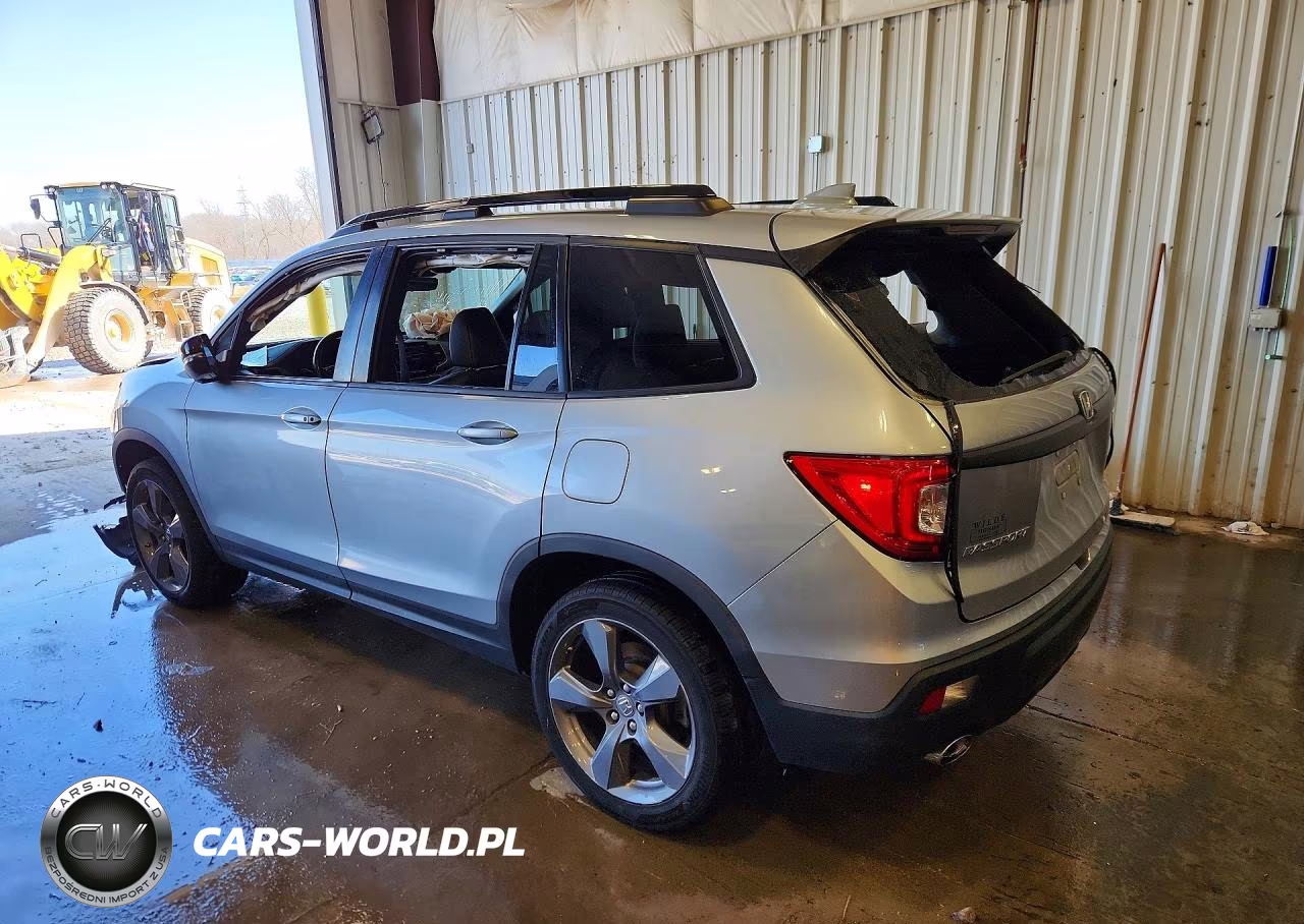 2019 Honda Passport Touring VIN:5FNYF7H90KB002283 - 2