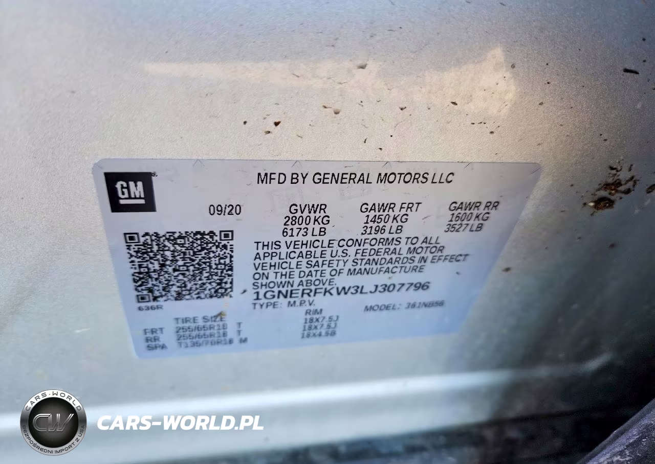 2020 Chevrolet Traverse Ls VIN:1GNERFKW3LJ307796 - 13