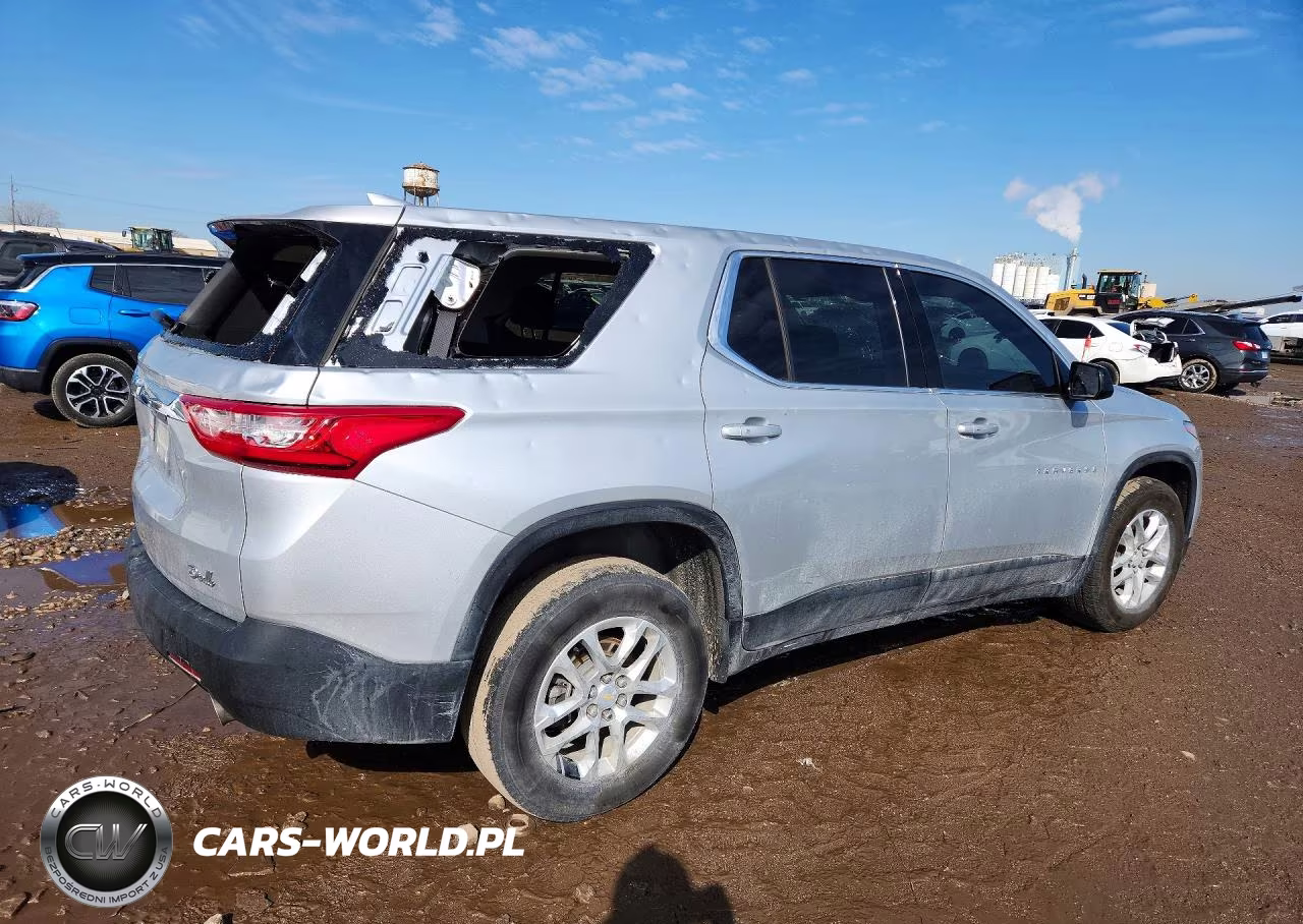 2020 Chevrolet Traverse Ls VIN:1GNERFKW3LJ307796 - 3
