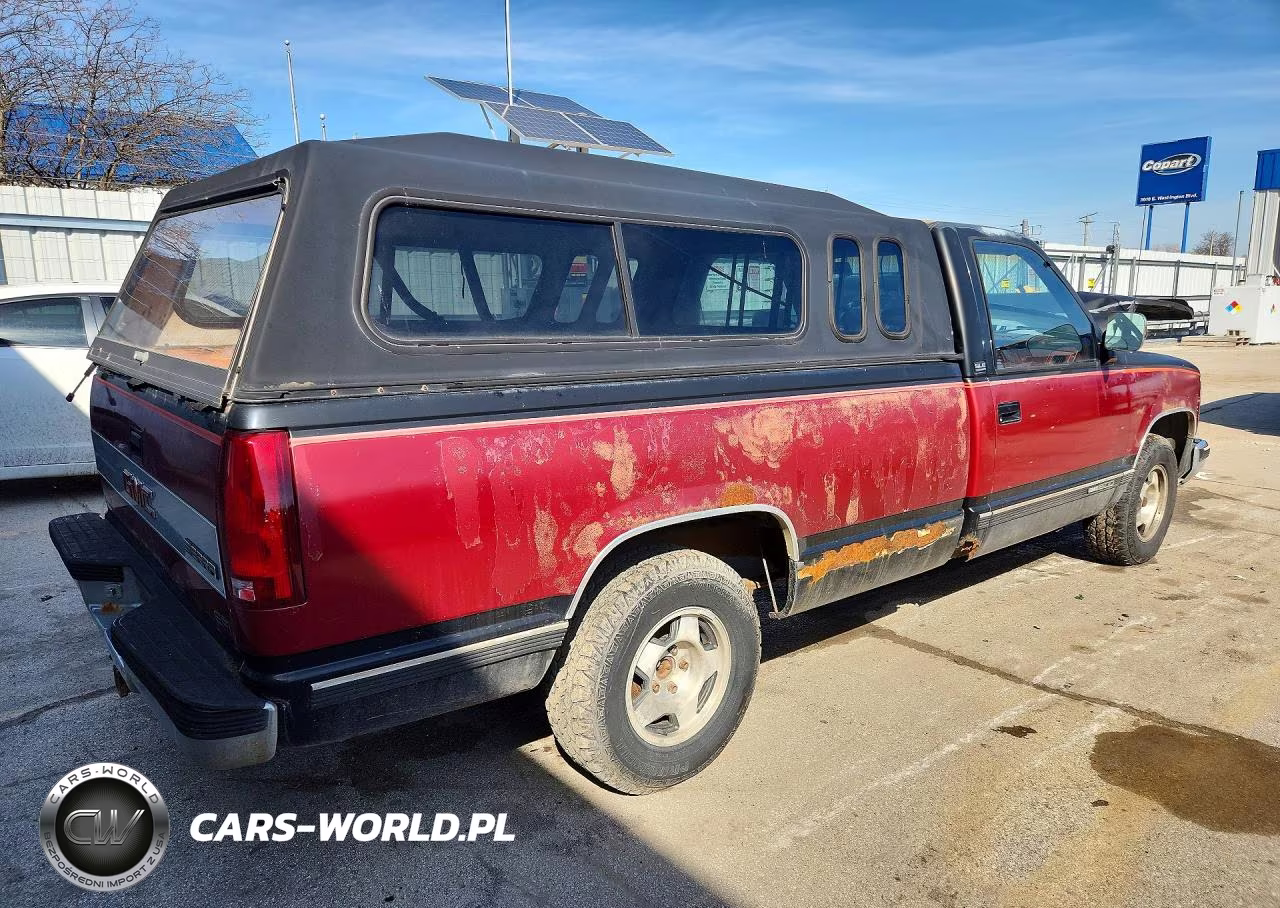 1991 GMC Sierra C1500 VIN:1GTDC14K7MZ528274 - 3