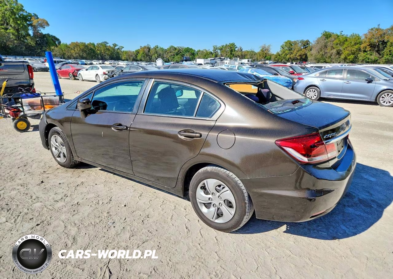 2014 Honda Civic Lx VIN:2HGFB2F55EH507564 - 2