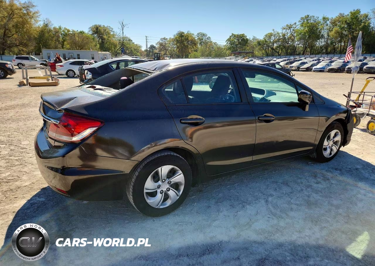2014 Honda Civic Lx VIN:2HGFB2F55EH507564 - 3