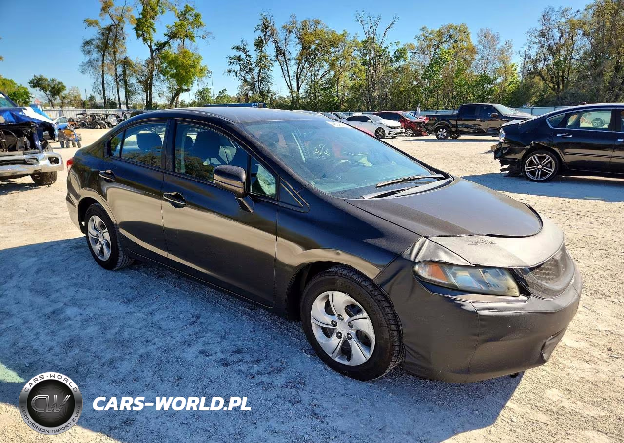 2014 Honda Civic Lx VIN:2HGFB2F55EH507564 - 4