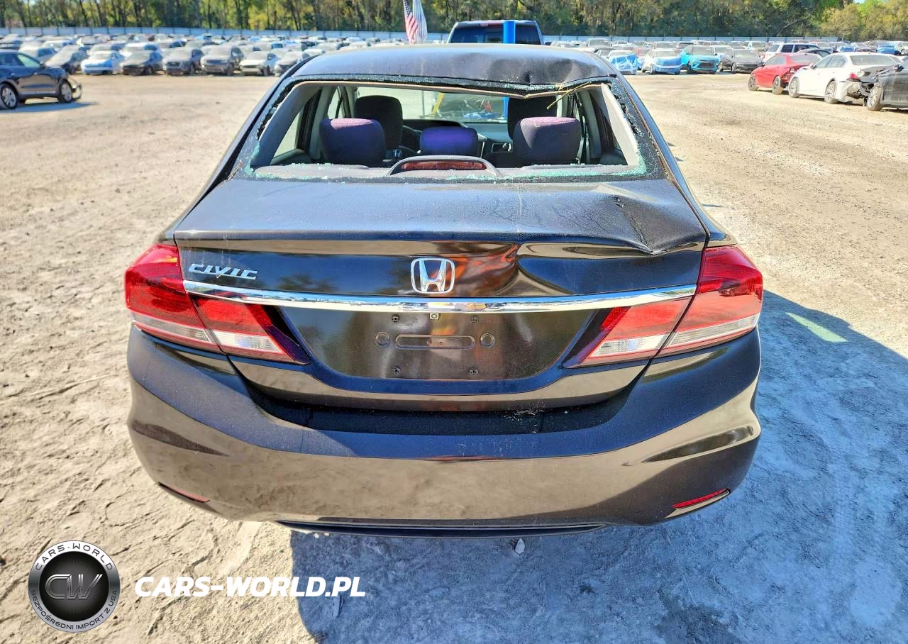 2014 Honda Civic Lx VIN:2HGFB2F55EH507564 - 6