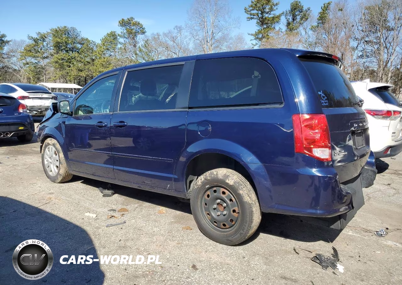 2015 Dodge Grand Caravan Se VIN:2C4RDGBG0FR625656 - 2