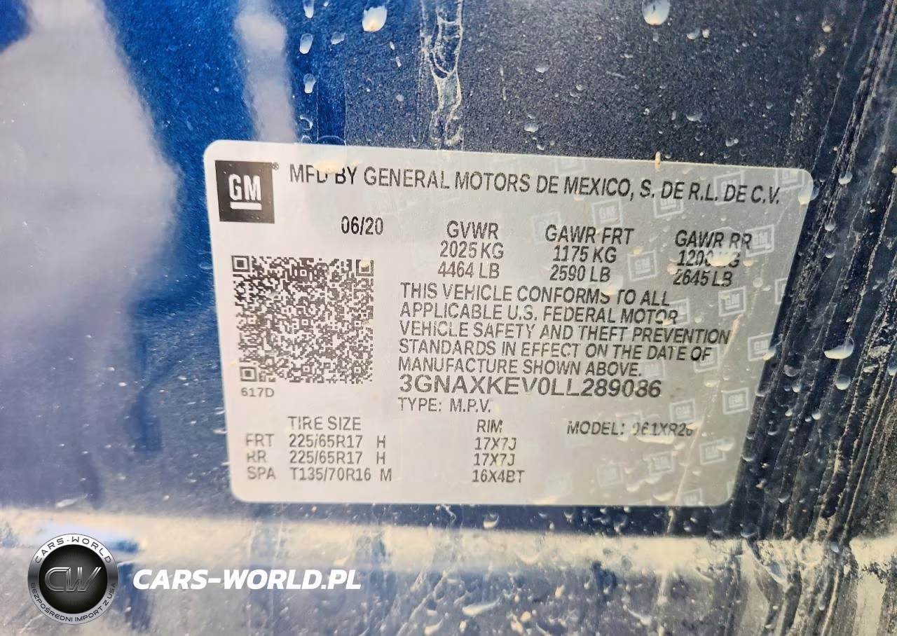 2020 Chevrolet Equinox Lt VIN:3GNAXKEV0LL289086 - 13