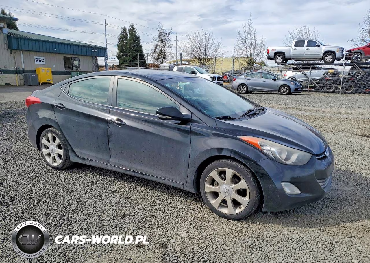 2012 Hyundai Elantra Limited VIN:KMHDH4AE9CU271871 - 4