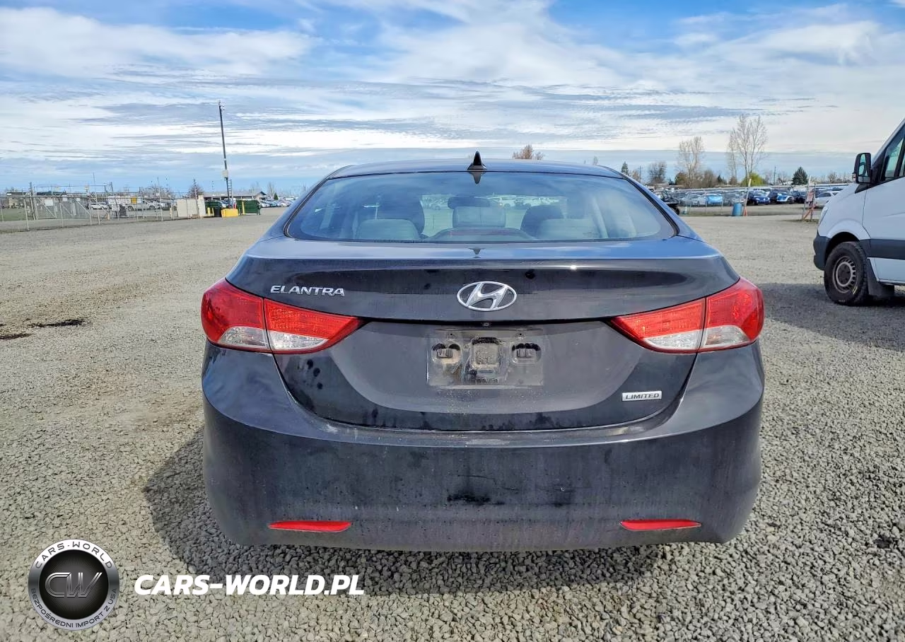 2012 Hyundai Elantra Limited VIN:KMHDH4AE9CU271871 - 6