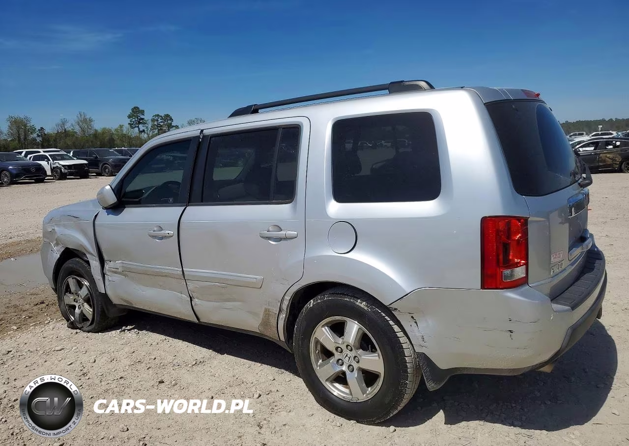 2009 Honda Pilot Ex VIN:5FNYF38419B020878 - 2