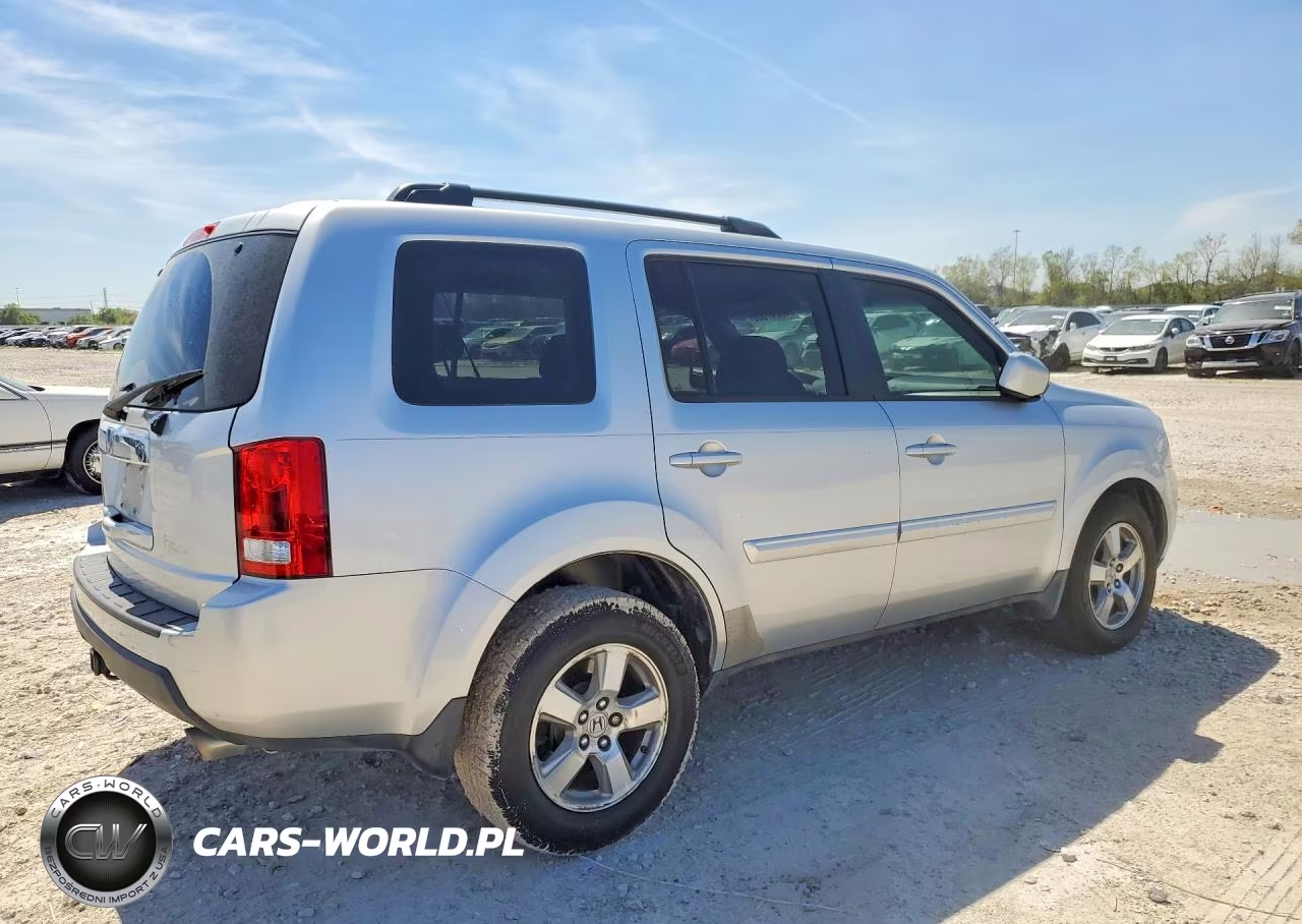 2009 Honda Pilot Ex VIN:5FNYF38419B020878 - 3