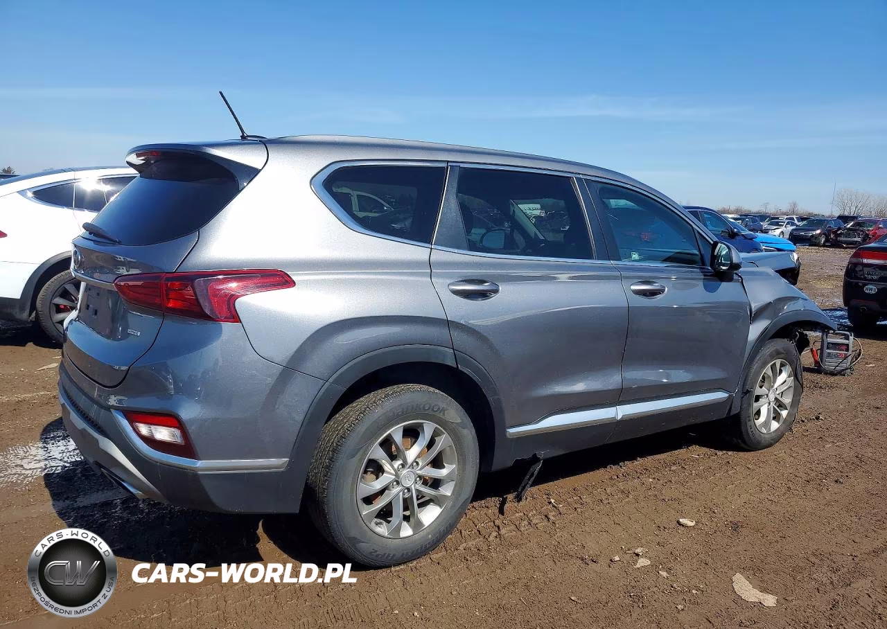 2019 Hyundai Santa Fe Se 2.4L VIN:5NMS2CAD4KH136110 - 3