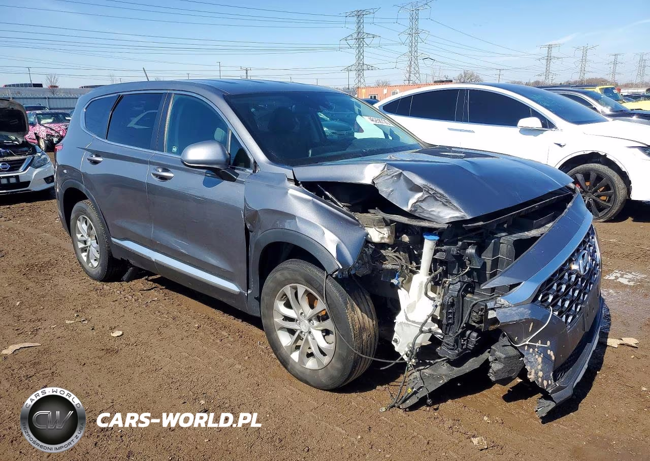 2019 Hyundai Santa Fe Se 2.4L VIN:5NMS2CAD4KH136110 - 4