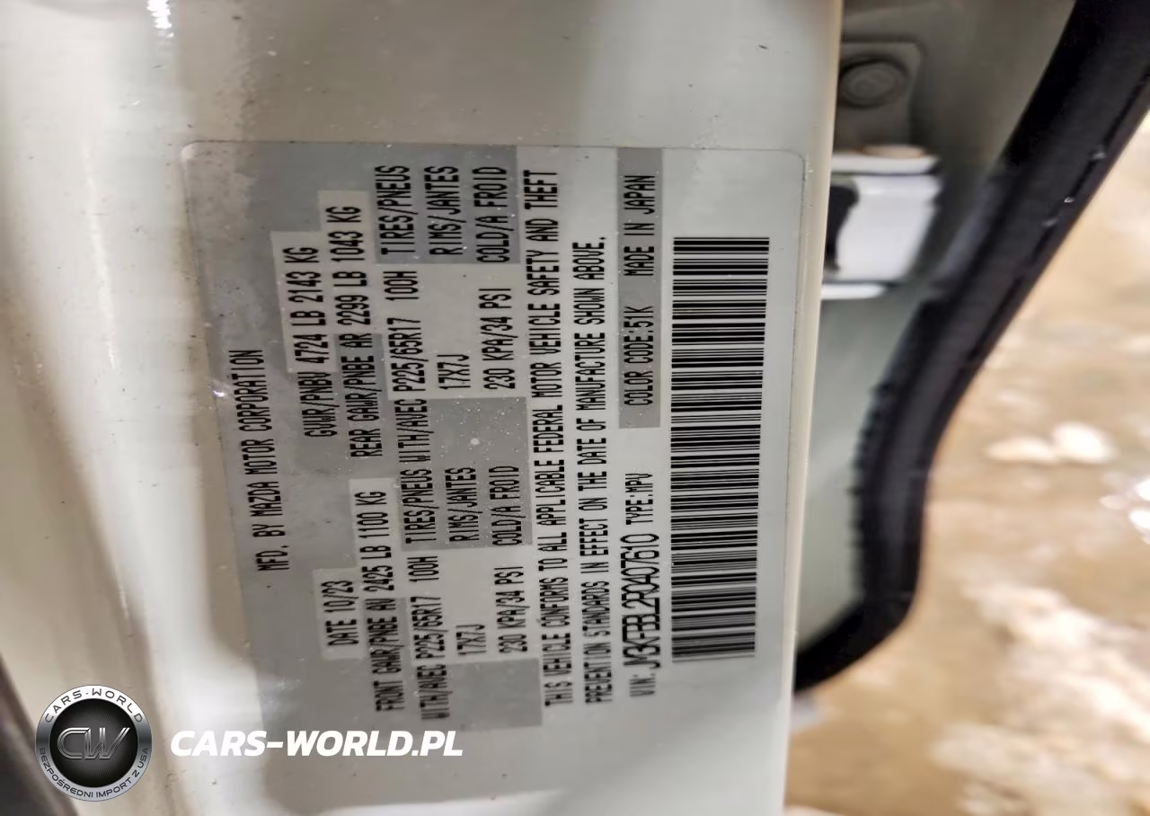2024 Mazda Cx-5 Select VIN:JM3KFBBL2R0407610 - 13