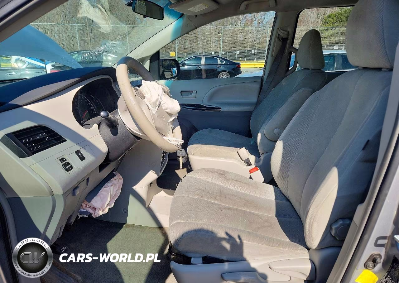2011 Toyota Sienna Base 7-Passenger VIN:5TDKA3DC7BS008270 - 7