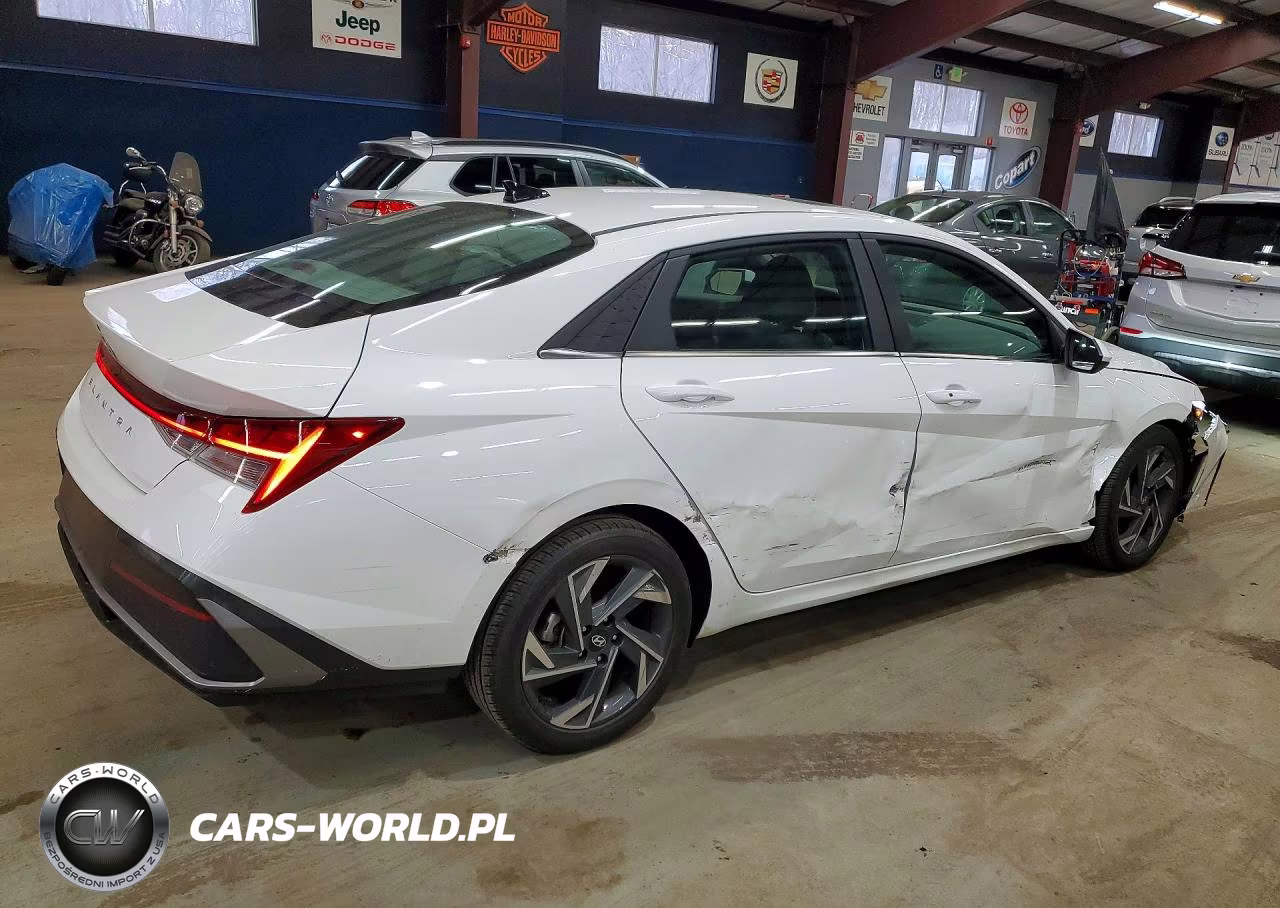 2024 Hyundai Elantra Sel VIN:KMHLS4DG2RU712615 - 3
