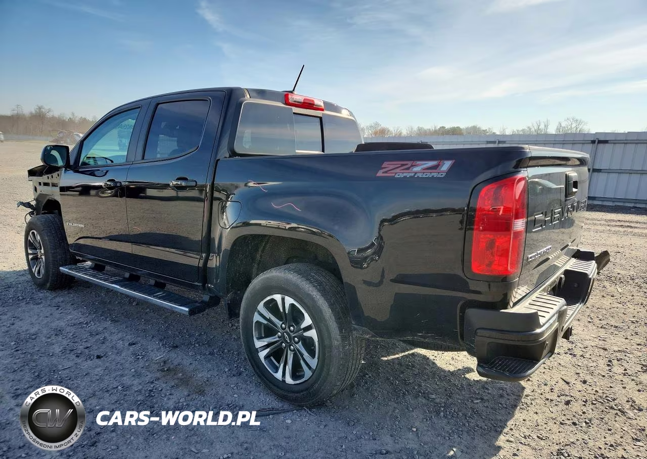 2021 Chevrolet Colorado Z71 VIN:1GCGTDEN1M1148160 - 2