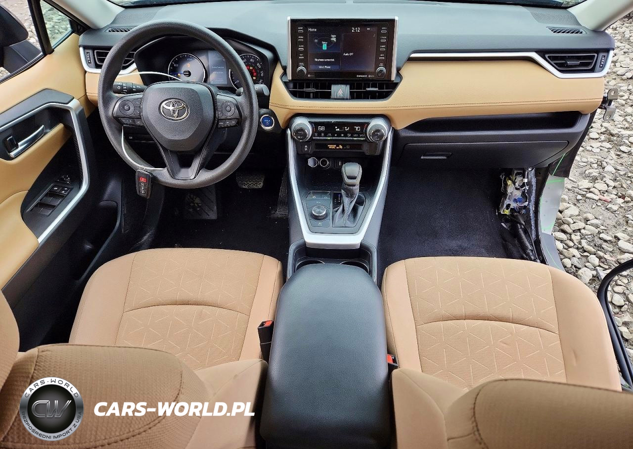 2021 Toyota Rav4 Hybrid Xle VIN:4T3RWRFV1MU033877 - 8