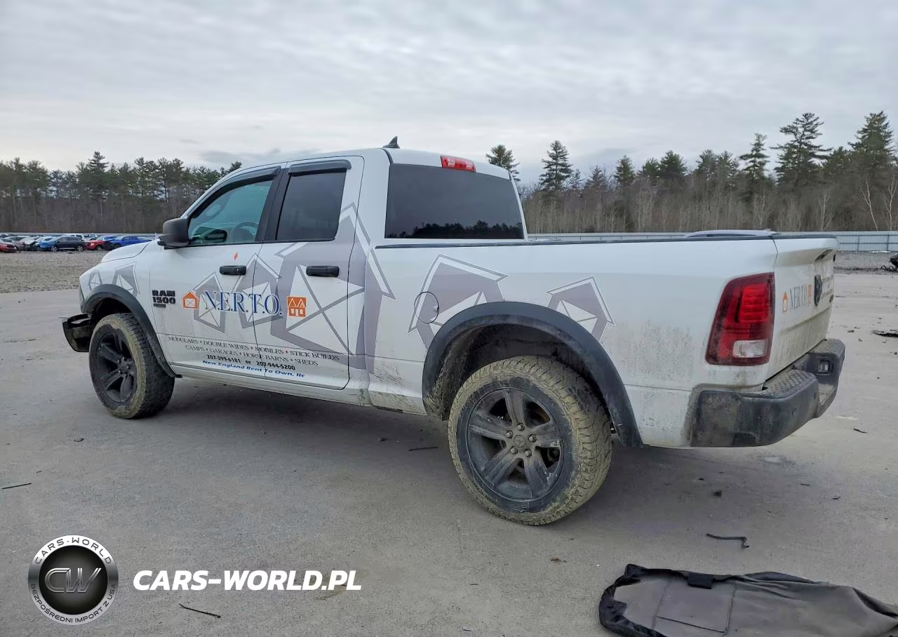 2022 Ram 1500 Classic Slt VIN:1C6RR7GG6NS237815 - 2