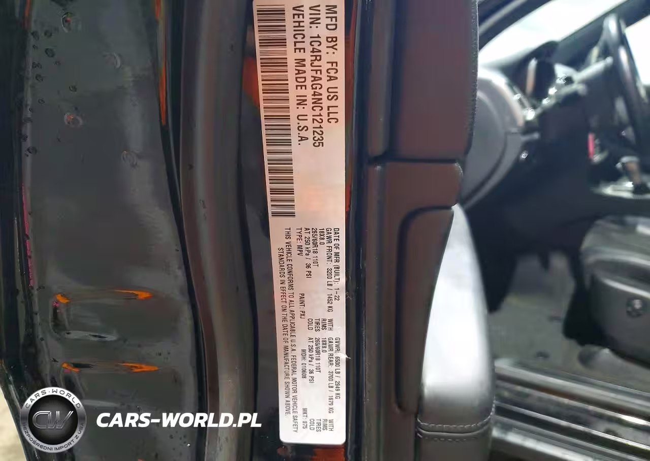 2022 Jeep Grand Cherokee Laredo E VIN:1C4RJFAG4NC121235 - 14