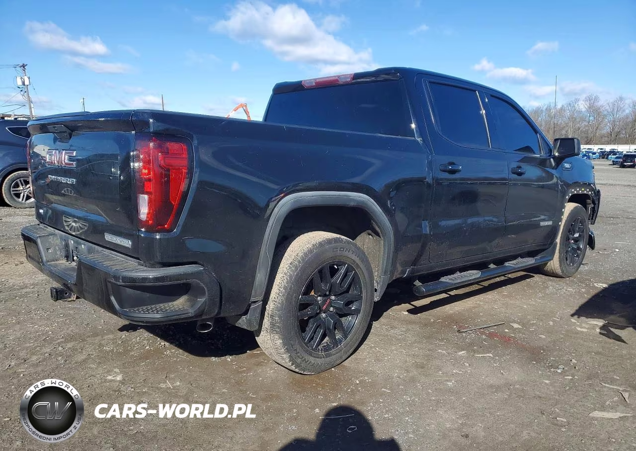 2021 GMC Sierra K1500 Elevation VIN:1GTU9CET8MZ230379 - 3