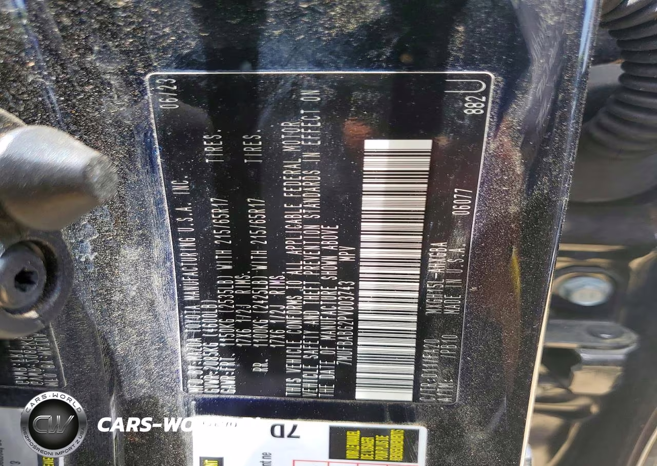 2023 Toyota Corolla Cross Hybrid S VIN:7MUFBABG2PV003743 - 13