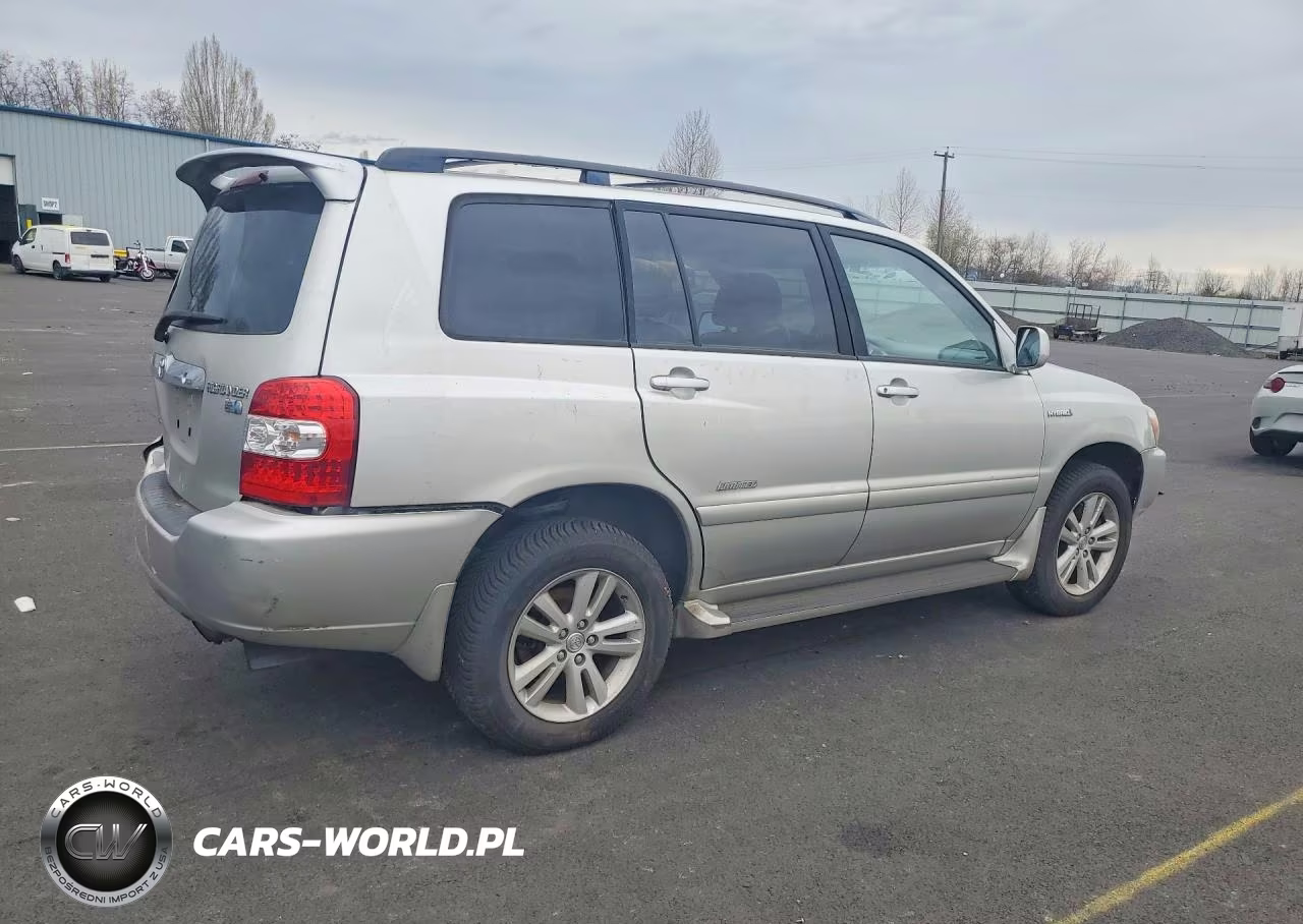 2007 Toyota Highlander Hybrid Limited VIN:JTEHW21A770035421 - 3