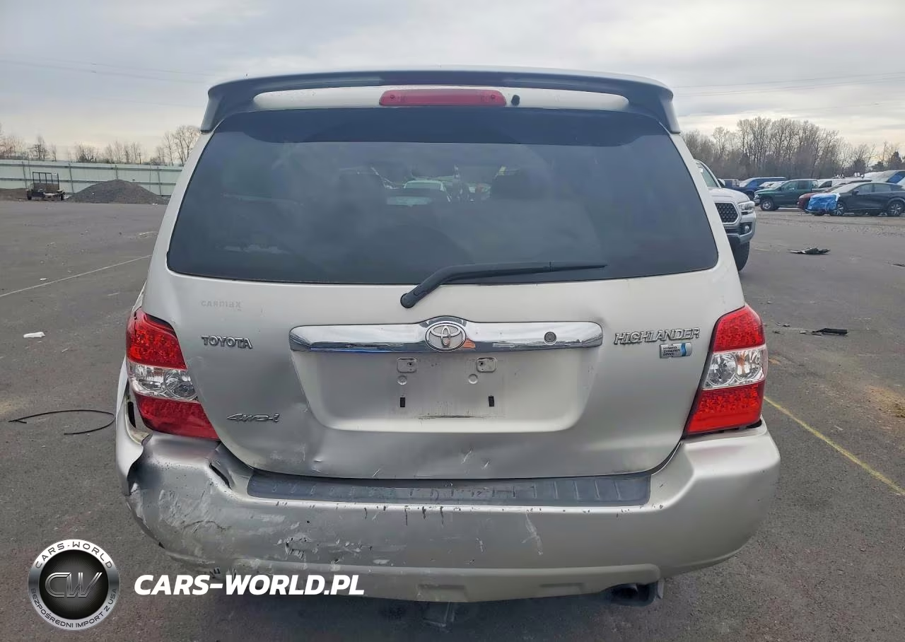 2007 Toyota Highlander Hybrid Limited VIN:JTEHW21A770035421 - 6