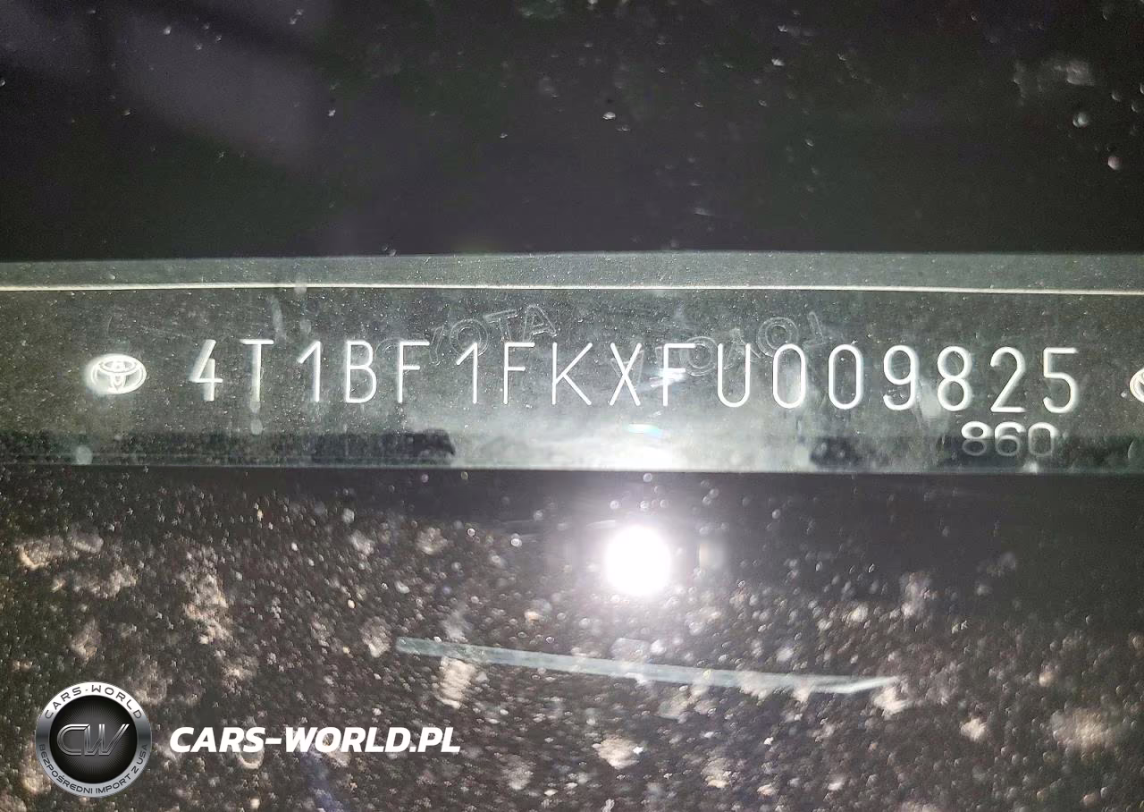 2015 Toyota Camry Se VIN:4T1BF1FKXFU009825 - 12