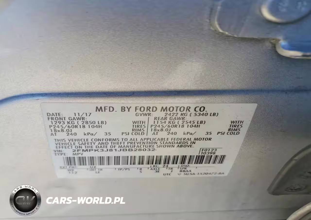 2018 Ford Edge Sel VIN:2FMPK3J81JBB28032 - 13