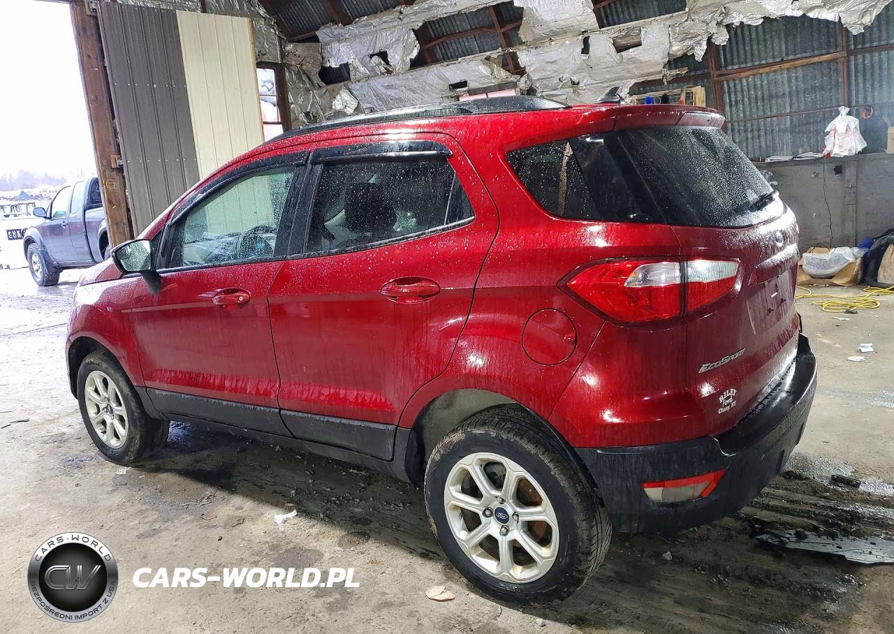 2019 Ford Ecosport Se VIN:MAJ6S3GL8KC260059 - 2