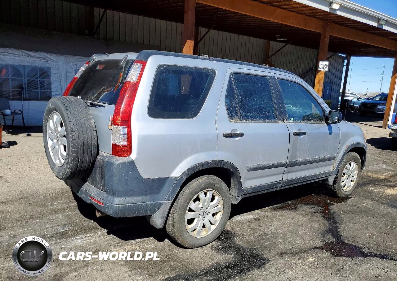 2006 Honda Cr-V Lx VIN:SHSRD78596U445201 - 3