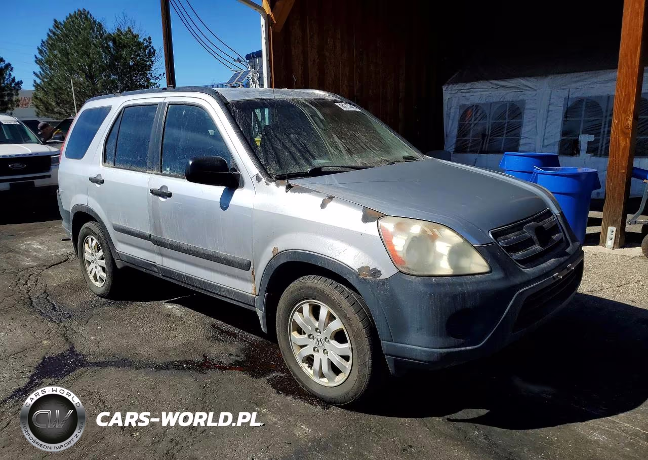 2006 Honda Cr-V Lx VIN:SHSRD78596U445201 - 4