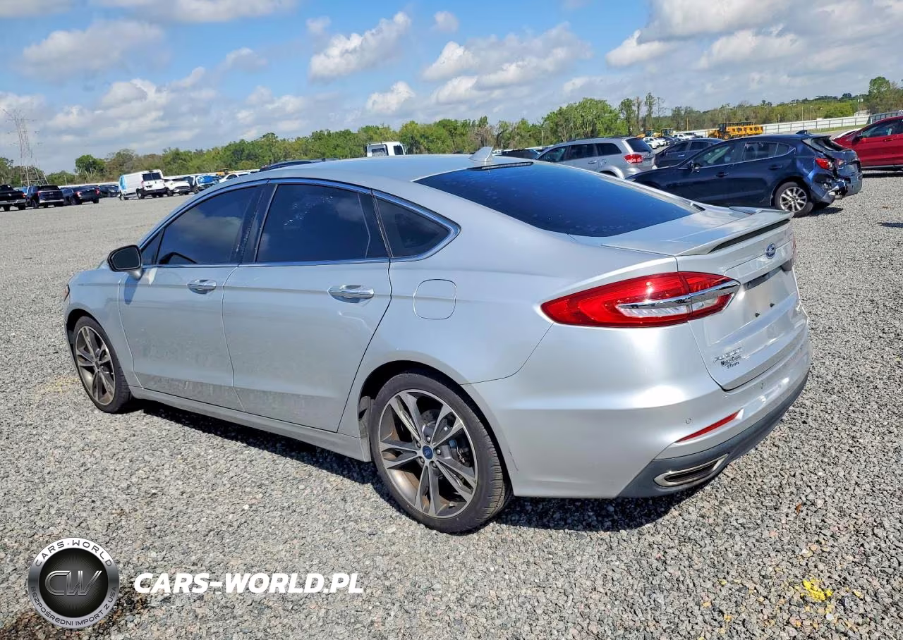2019 Ford Fusion Titanium VIN:3FA6P0K99KR252839 - 2