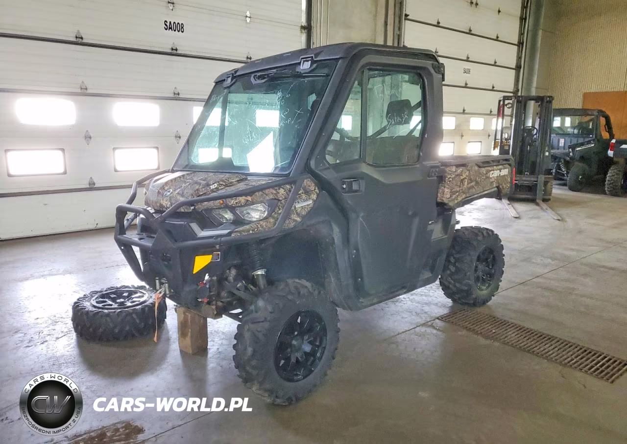 2020 Can-Am Defender Limited Cab Hd10 Utility Vehicle VIN:3JBUVAX45LK002649 - 2