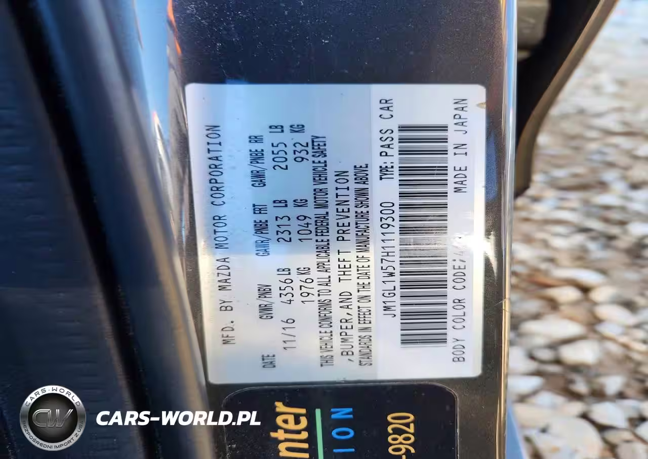 2017 Mazda 6 Grand Touring VIN:JM1GL1W57H1119300 - 12