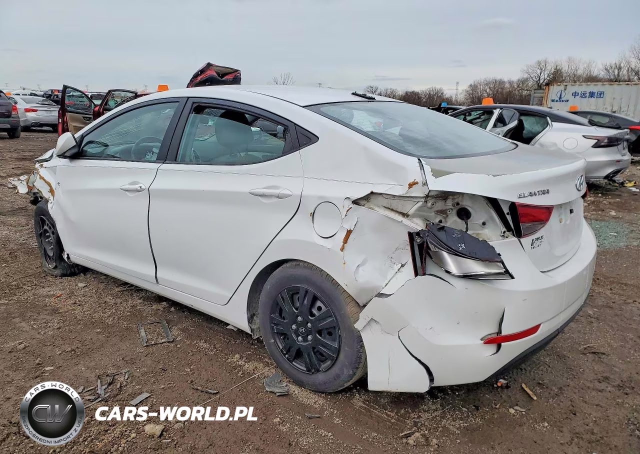 2016 Hyundai Elantra Se VIN:5NPDH4AE7GH781575 - 2