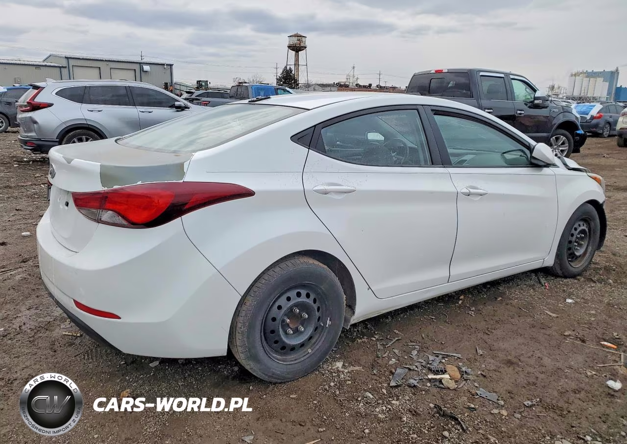 2016 Hyundai Elantra Se VIN:5NPDH4AE7GH781575 - 3