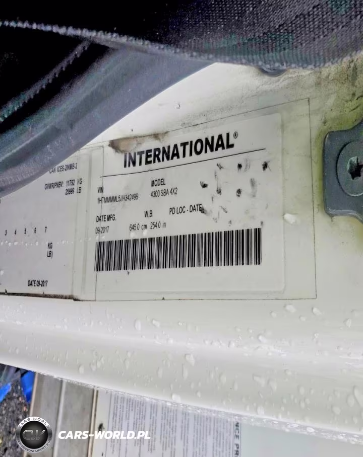 2018 International 4300 Box Truck VIN:1HTMMMML5JH342499 - 13