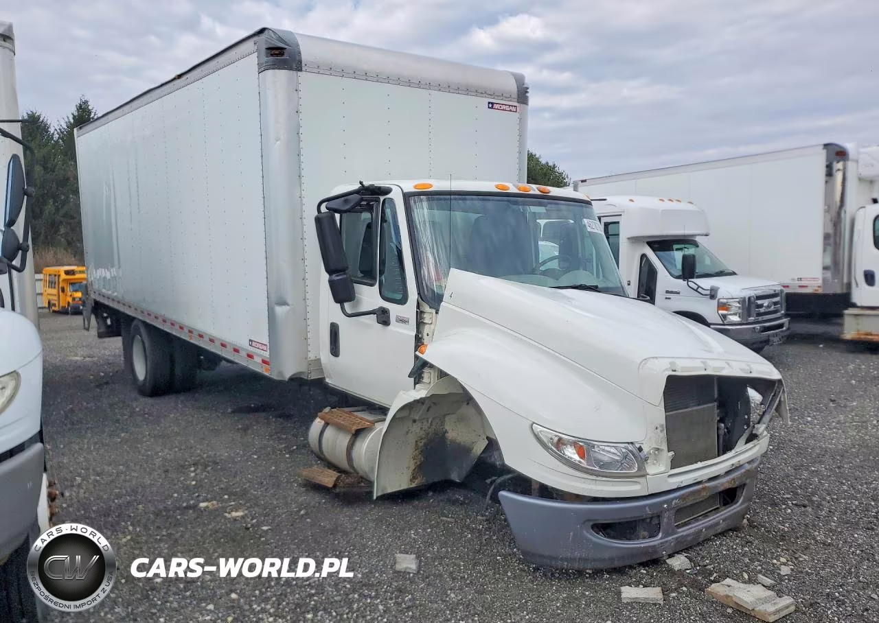 2018 International 4300 Box Truck VIN:1HTMMMML5JH342499 - 4