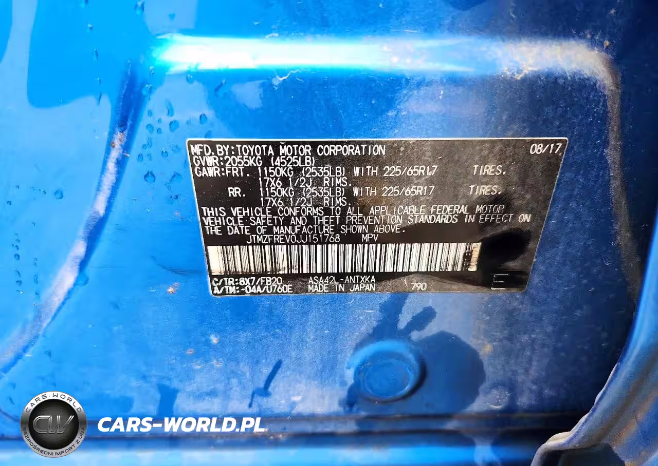 2018 Toyo Rav4 Le Fwd Le VIN:JTMZFREV0JJ151768 - 13