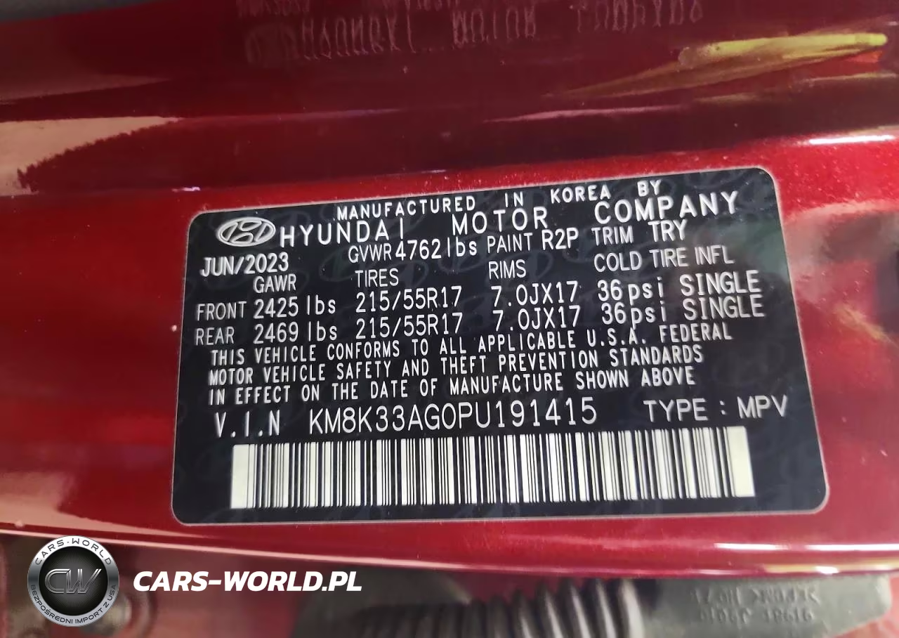 2023 Hyundai Kona Electric Sel VIN:KM8K33AG0PU191415 - 14
