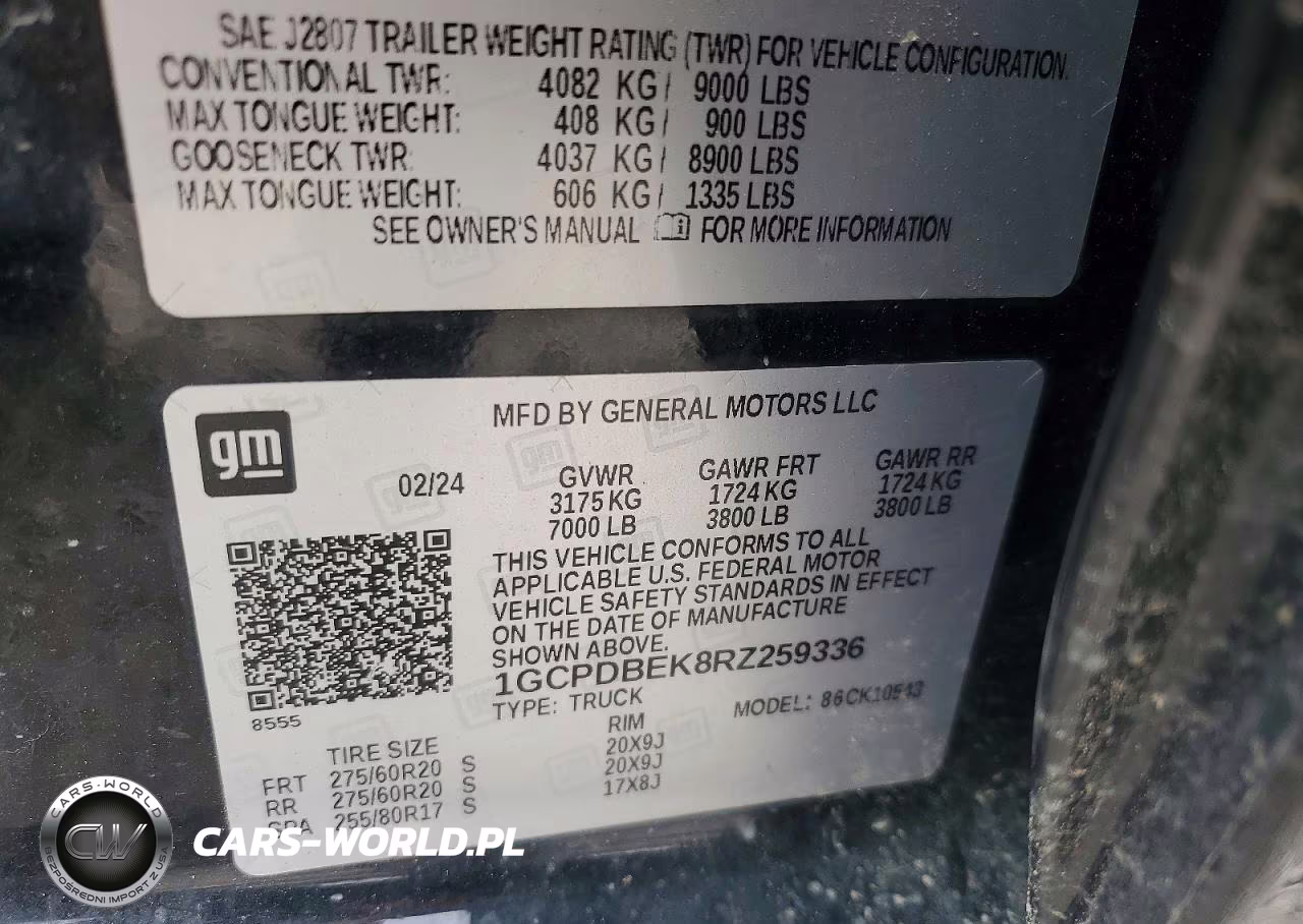 2024 Chevrolet Silverado K1500 Custom VIN:1GCPDBEK8RZ259336 - 12